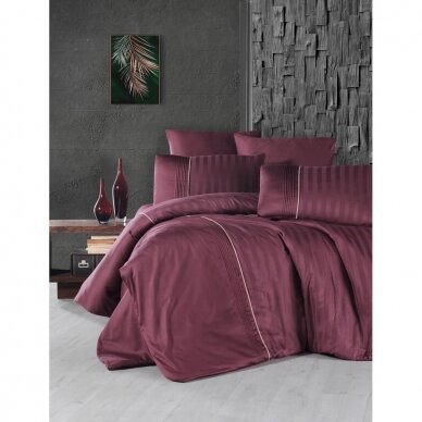 Gultas veļas komplekts DELUXE MODALIFE ROSE, 6 daļu, 200x220 cm 2