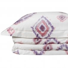 PREMIUM satīna gultas veļas komplekts BATIK SHIBORI